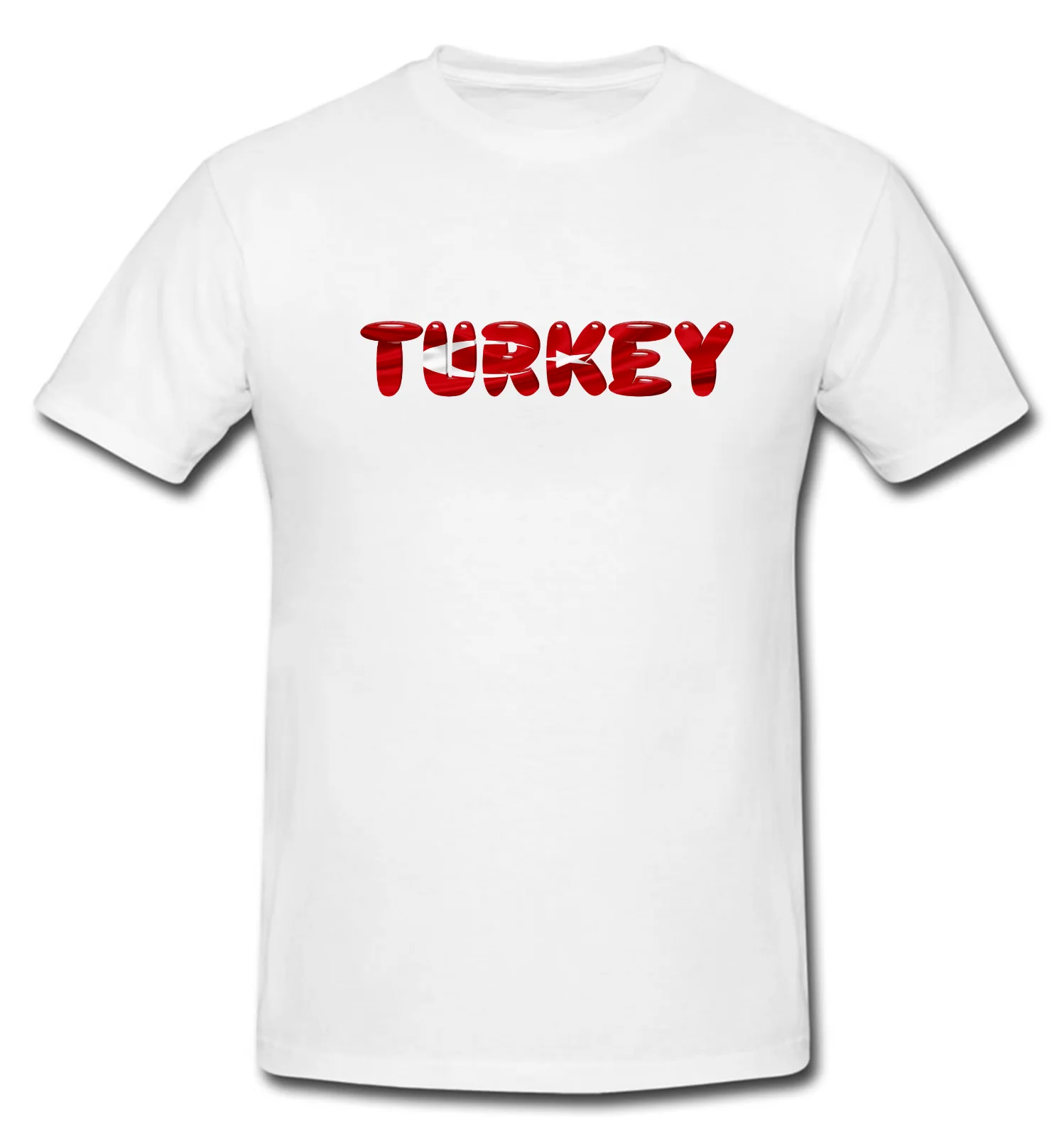 

Turkey Turkish Turk T-Shirt Country National Map Flag Fun Novelty T-Shirt