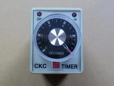 

CKC AH3-3 DC 24V Power on delay timer time relay 60 minutes 60m w Base
