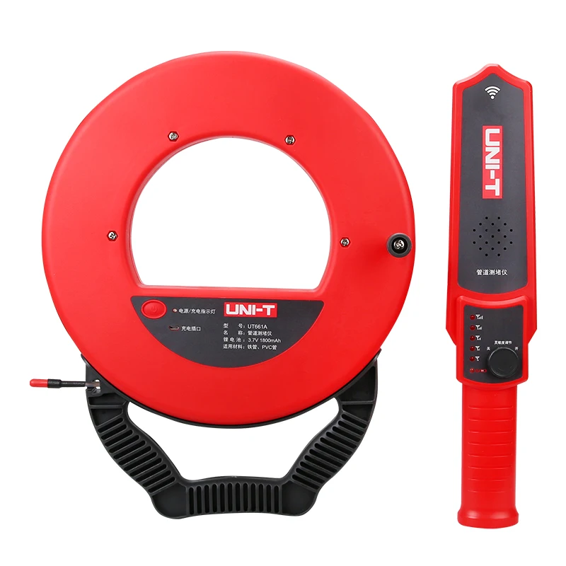 

Wall Pipe Blockage Detector UNI-T UT661A UT661B Diagnostic-tool Wall Scanner Pipeline Blocking Clogging Scanner Plumbers Instrum