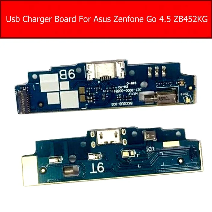 Оригинальная док-плата для ASUS Zenfone GO 4 5 ZB452CG zb452кг X014D с разъемом USB зарядки замена