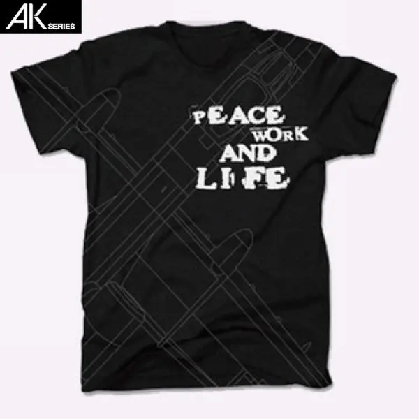 AKseries 2011 Spring &amp Summer Peace O-Neck Short Sleeve T-Shirts Wholesales/Retail Low Shipping Cost Fashionable Leisure | Мужская