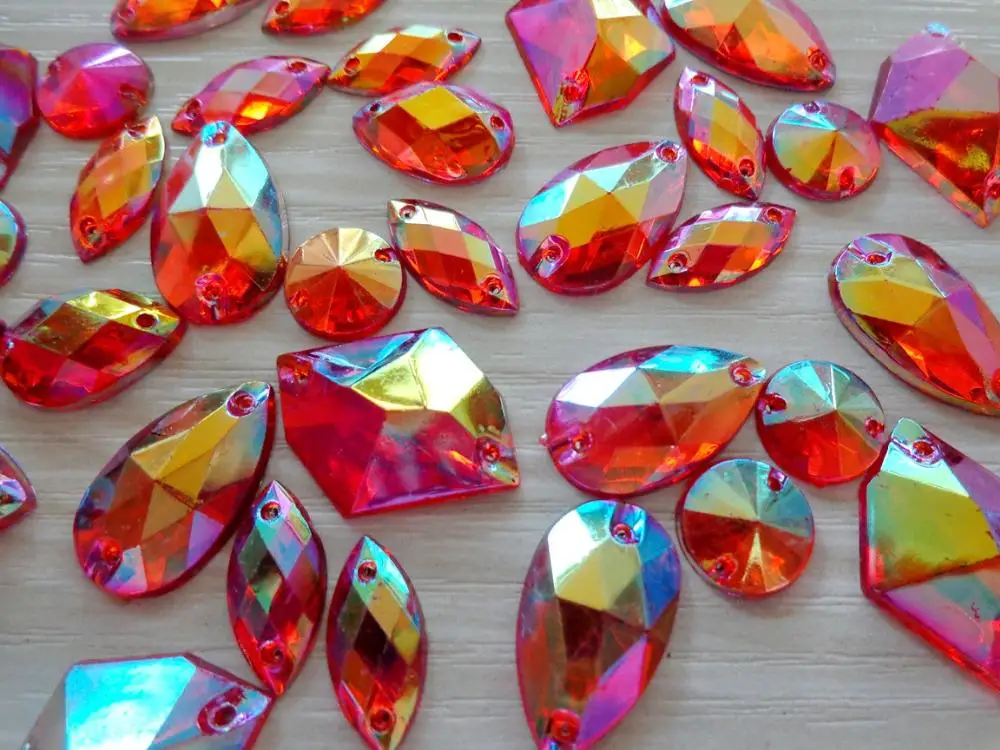 300 шт. разноцветные акриловые бусины разных цветов|bead curtain|rhinestone beadrhinestone round beads |