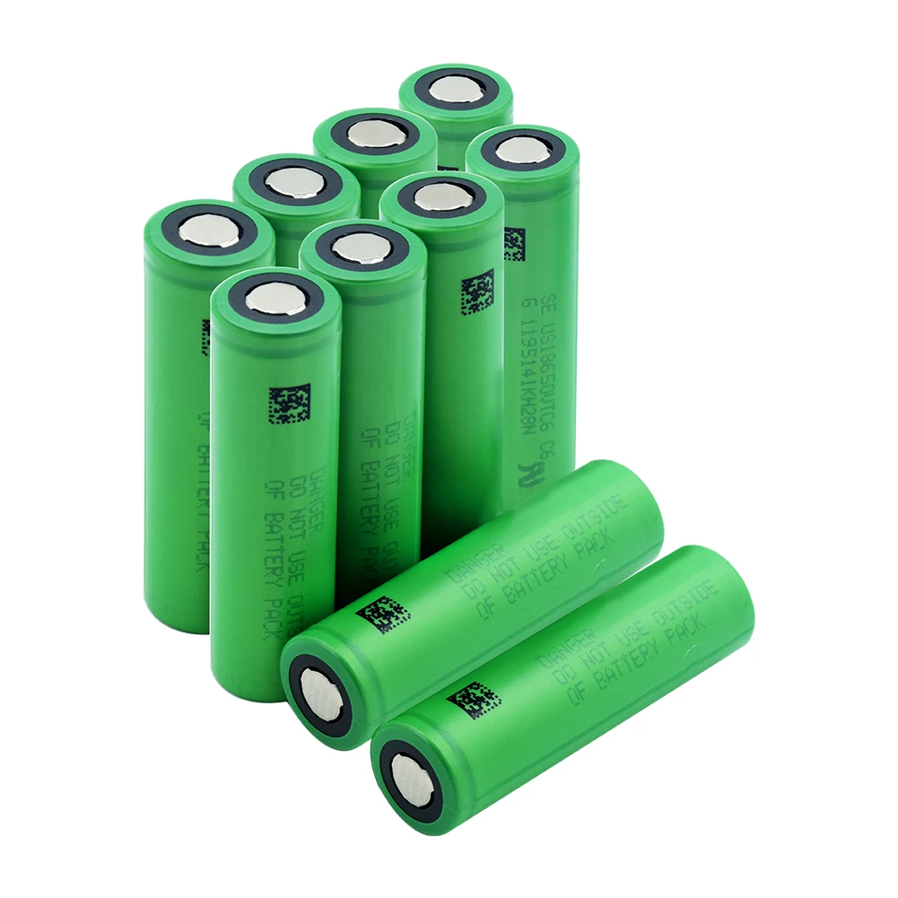 YCDC Genuine US18650VTC6 18650 Li-ion Lithium Rechargeable Battery 3.7V 3000mAh High Drain 30A For Flashlight batteries