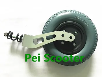 

Electric Wheelchair Aluminium alloy front fork and 8 inch wheel pwwf-08