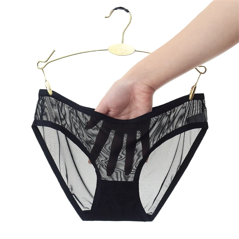 Transparent Panties Women Low-Rise Sexy Panty Women's Ultra-thin Seamless Briefs Soft Breathable Women Underwear Panties 49 (8)
