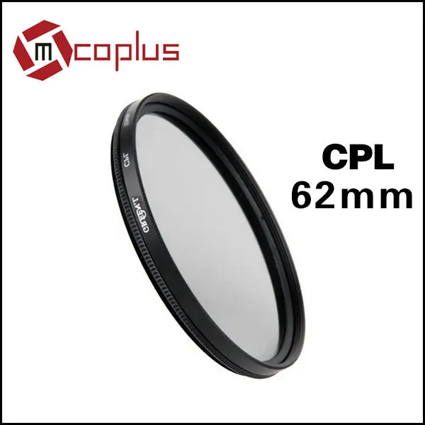 

Mcoplus Genuine Green.L Filter 62mm 62 mm Circular Polarizing C-PL CPL Filter Lens (Transparent) For DSLR Camera Camcorder