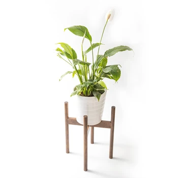 

Cross Beech Wood Flower Pot Planter Rack Stand Holder Pot Bracket Solid Wood Bracket Home Garden Tool