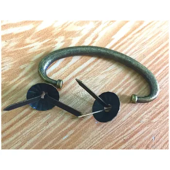 

60Pcs Small Retro Iron Kitchen Drawer Cabinet Door Handle Vintage Furniture Knobs Antique Wooden Box Case Cupboard Pull Handles