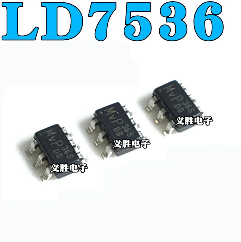 LD7536RGL LD7536R 36R SOT 23 6 LCD power chip silk screen 36 36S 36R-in ...