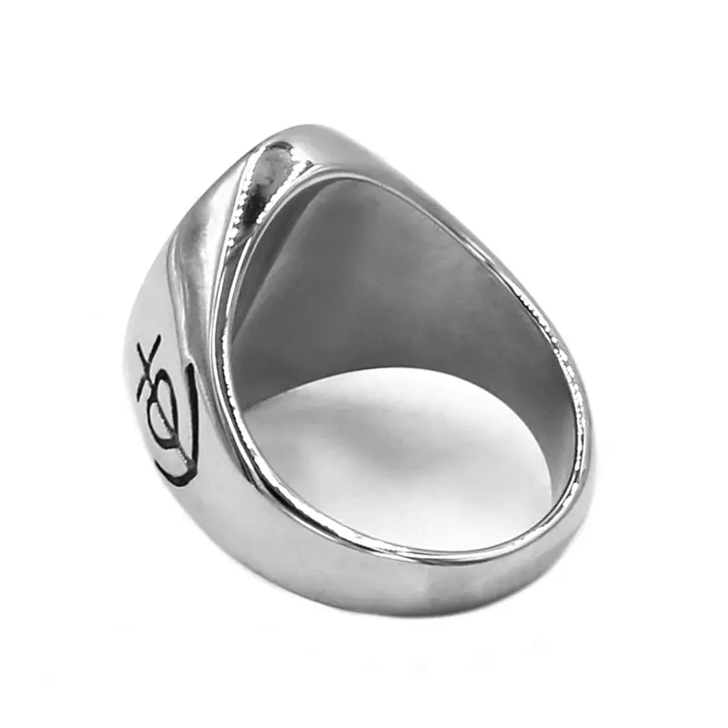 Fashion Crown Heart Ring Stainless Steel Jewelry Celtic Knot Motor Biker Symbol Wedding Ring for Women Girls Wholesale SWR0773A
