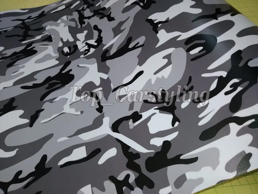 woodland urband camo vinyl car wrapping film sticker for car motor bike scotter (2)
