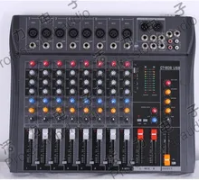 MT82CX-USB stage performance 8 / professional mixer audio console /KTV with /MP3 player