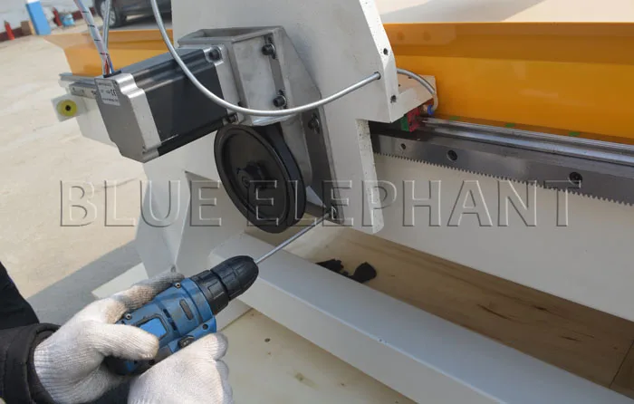 gear box of 1530 high z axis cnc wood cutting and carving machine