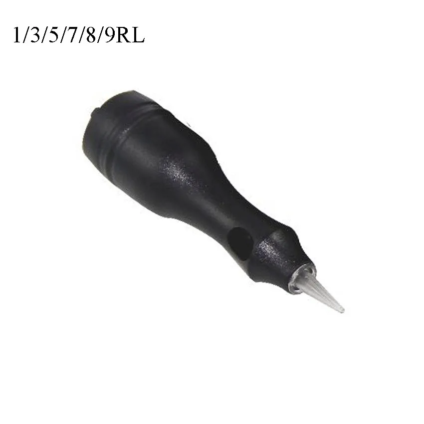 

Tattoo Cartridge Needles 20Pcs RL Black Shell Disposable Permanent Makeup Eyebrow Beauty Body Art for Electric Tattoo Machine
