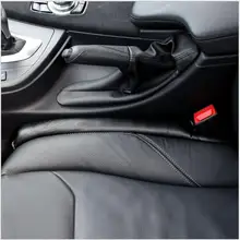 Универсальное автомобильное кресло с зазором, наполнитель из искусственной кожи+ губка, автомобильные сиденья с защитой от утечки, мягкая подкладка для AUDI A6 A4 A8 для BMW VW