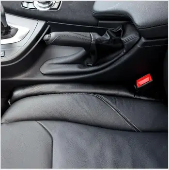 

Universal Car Seat Gap Filler PU Leather + Sponge Auto Seats Leak Stop Pad Soft Padding For AUDI A6 A4 A8 For BMW VW