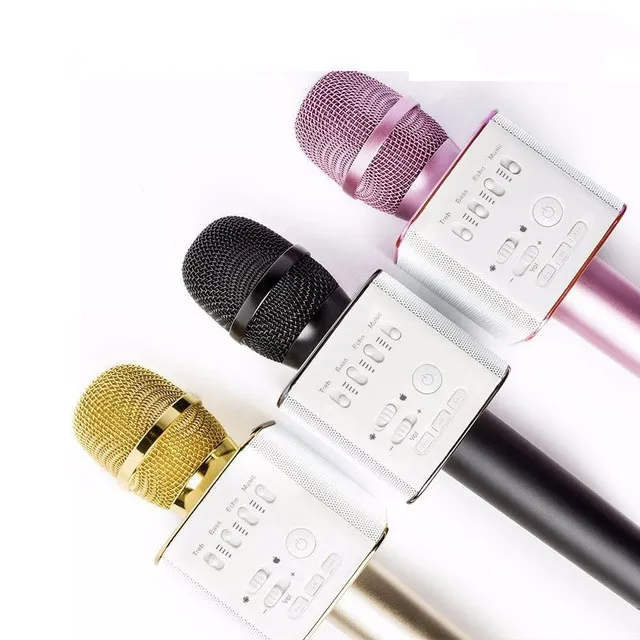 Q9 Bluetooth Karaoke Microphone Wireless Music Player KTV With Carring Case For Iphone Android | Электроника
