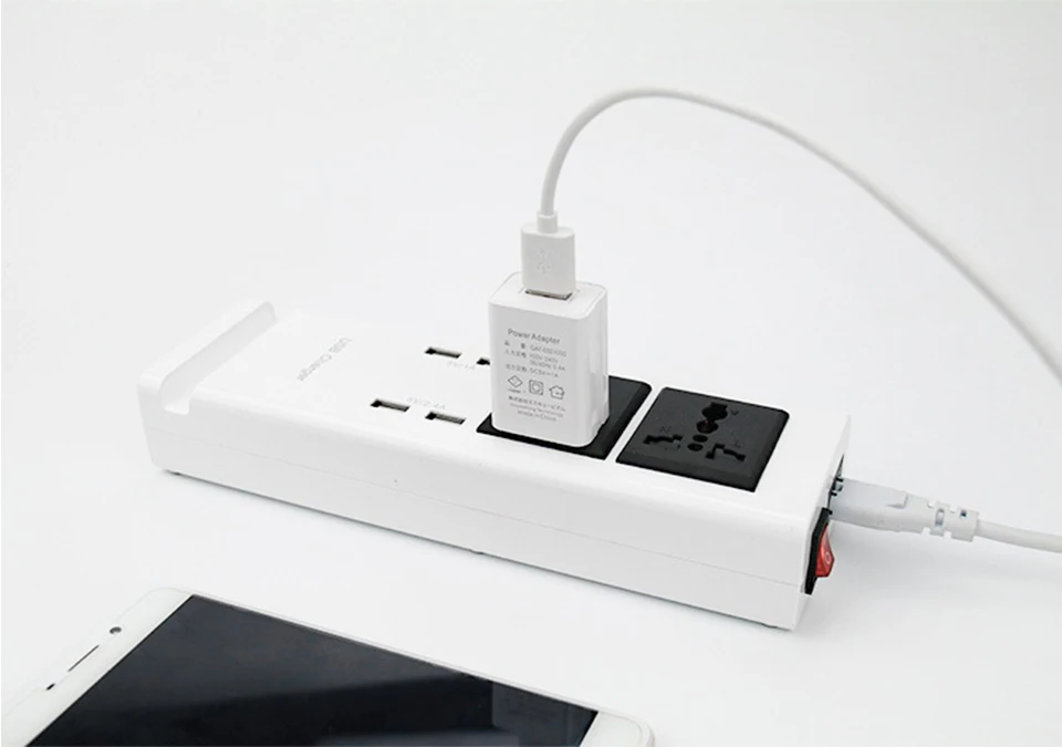 5V1A USB Charger Adapter Travel Wall US Standard Mobile Phone High Quality Electronic Plug Stable Charging White and Black (15)