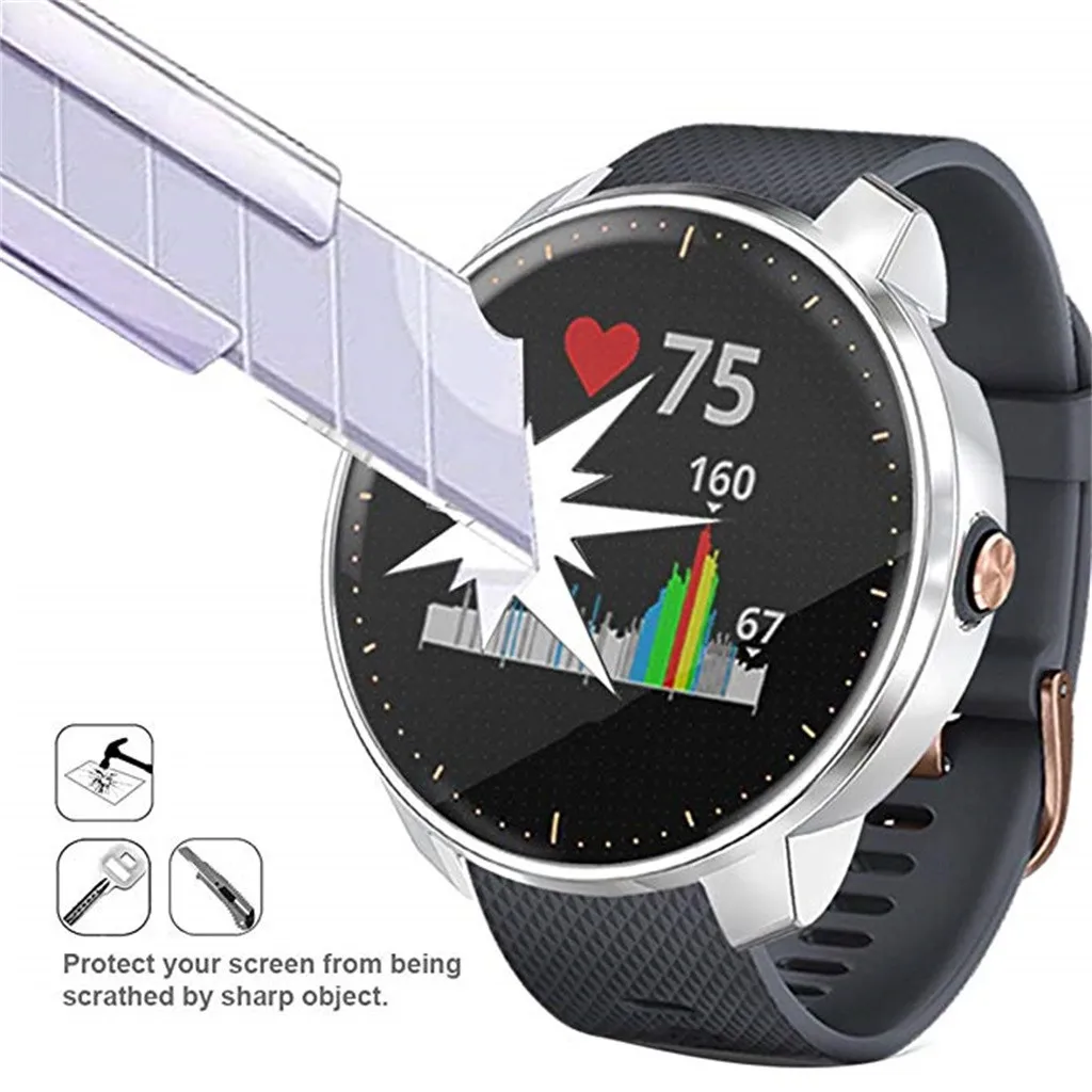 

Ultra-thin TPU Soft Protective Case for Garmin Vivoactive 3 Music Watch Shell for Garmin Vivoactive3 Music