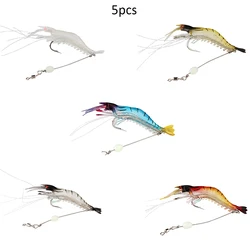 5Pcs 9cm Shrimp Simulated Soft Shrimp Bait Dog Hook Fishing Bait Suitable for Fishing and Fishing Partners 5Pcs 9cm Shrimp Simulated Soft Shrimp Bait Dog Hook Fishing Bait Suitable for Fishing and Fishing Partners