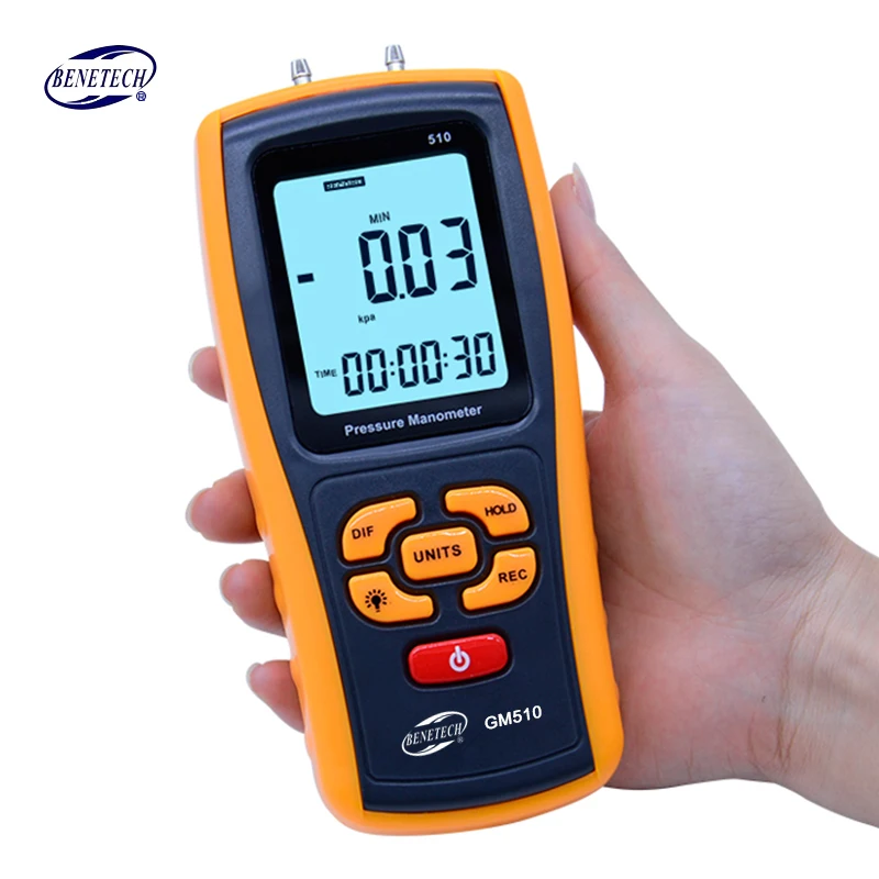 Digital Pressure Manometer Differential Pressure Manometer High