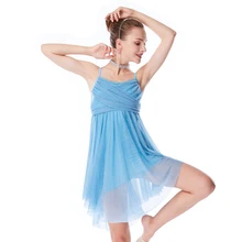 MiDee лирическое платье с серебряными блестками, платье со складками, танцевальные костюмы, модные костюмы для лирических танцев, платья