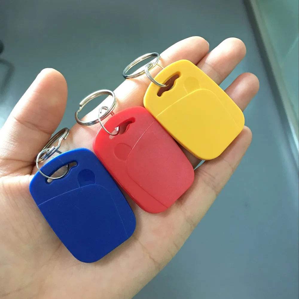 RFID 13.56mhz 1K UID Changeable & T5577 125khz dual chip frequency IC/ID key tag Readable Writable Rewrite for copy clone backup