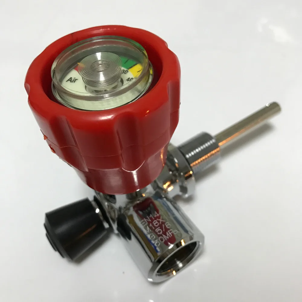Diving Cylinder 2.17L Carbon Fiber Cylinder Scuba Tank Air Hunting Paintball Tank Pcp Underwater Gun Tank & Red Valve Acecare