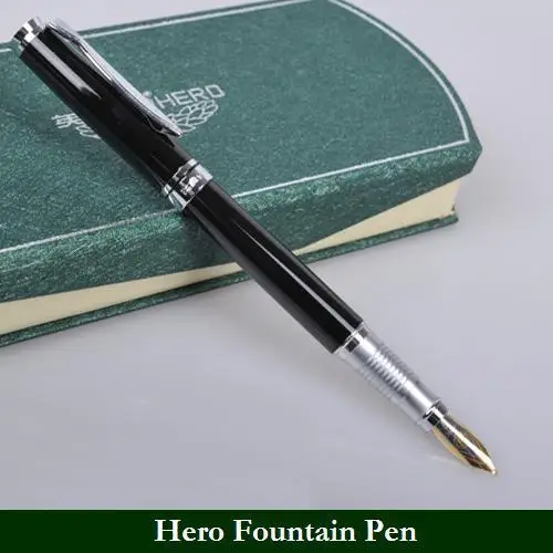 

hero 501 1.0mm fountain pens Iraurita calligraphy nib the nib is curved with gift box office & school stationery