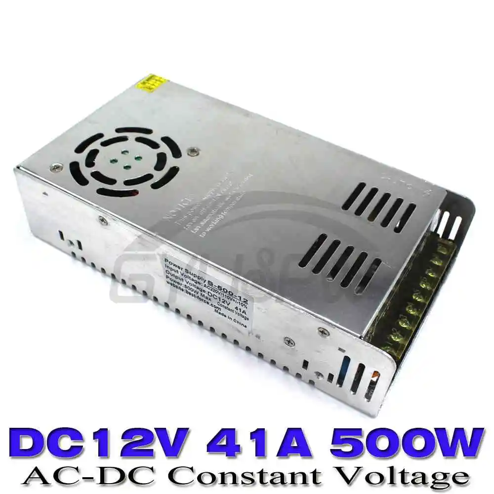 12V500W