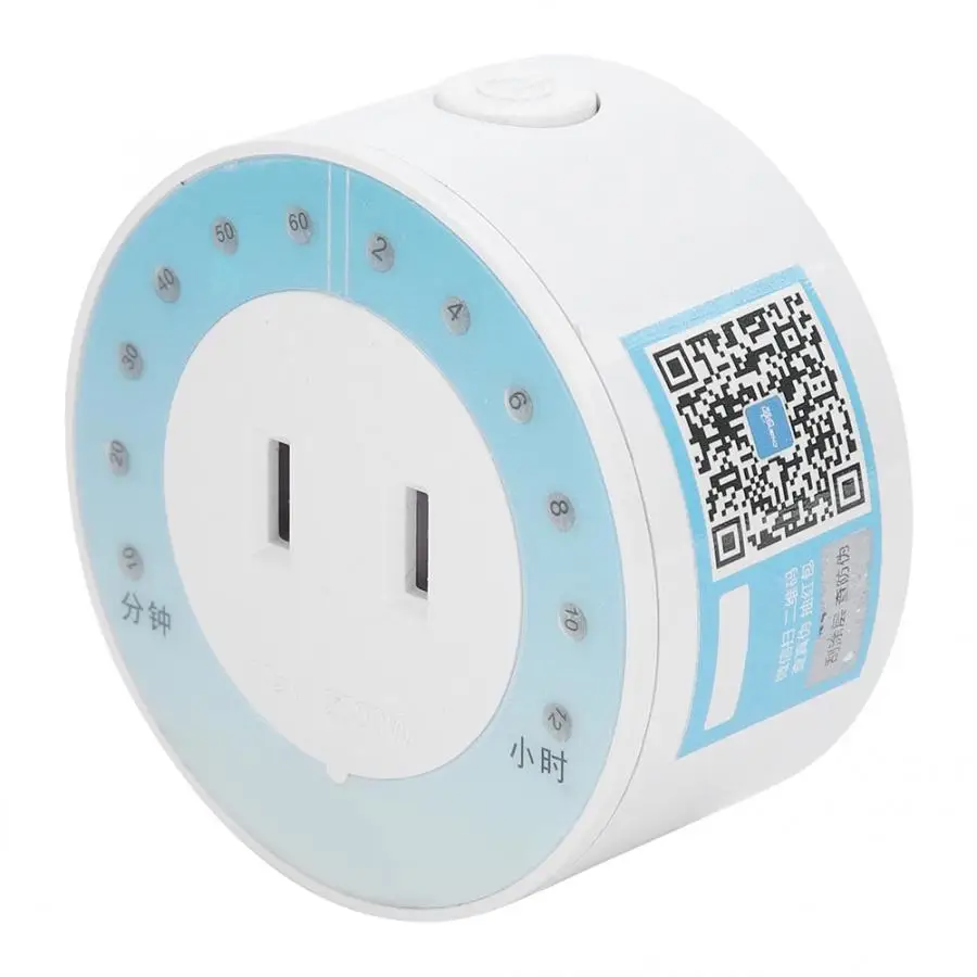 

Mini Outlet Timer For Phone Household Electric Appliances Charger US Plug 110V-220V Countdown Time Switch Socket Timer