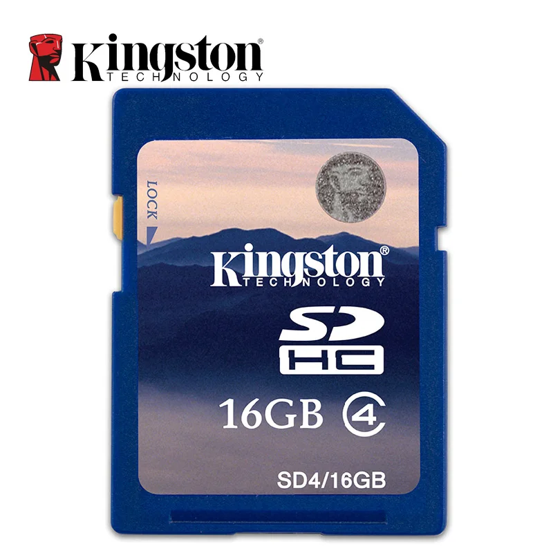 Kingston C4 SD Card 8GB 16GB SDHC Camera Card Class 4 Memory Card Free Shipping 8 GB 16 GB