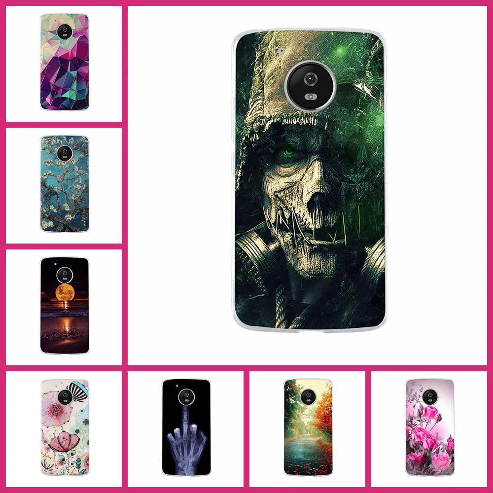 

For Motorola Moto G5 Case Soft TPU Silicone Back Shell For Moto G5 Cover 3D Relief For Motorola Moto G5 G 5 5.0 inch Phone Cases