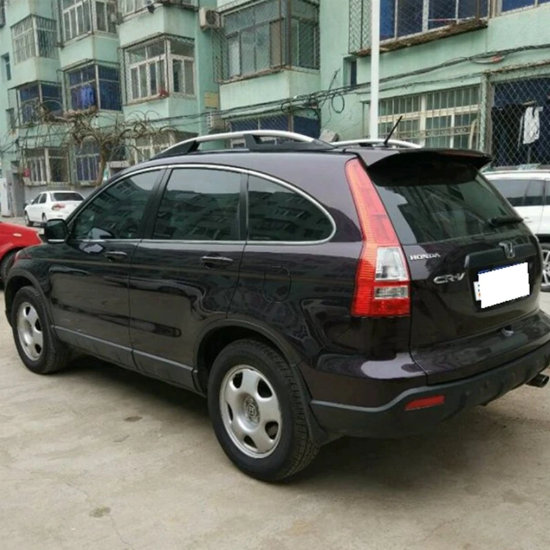 Топ конфигурации для honda CRV 2007 до 2011 спойлер воздушного ускорения Высокое качество ABS черный белый праймер цвет спойлеры