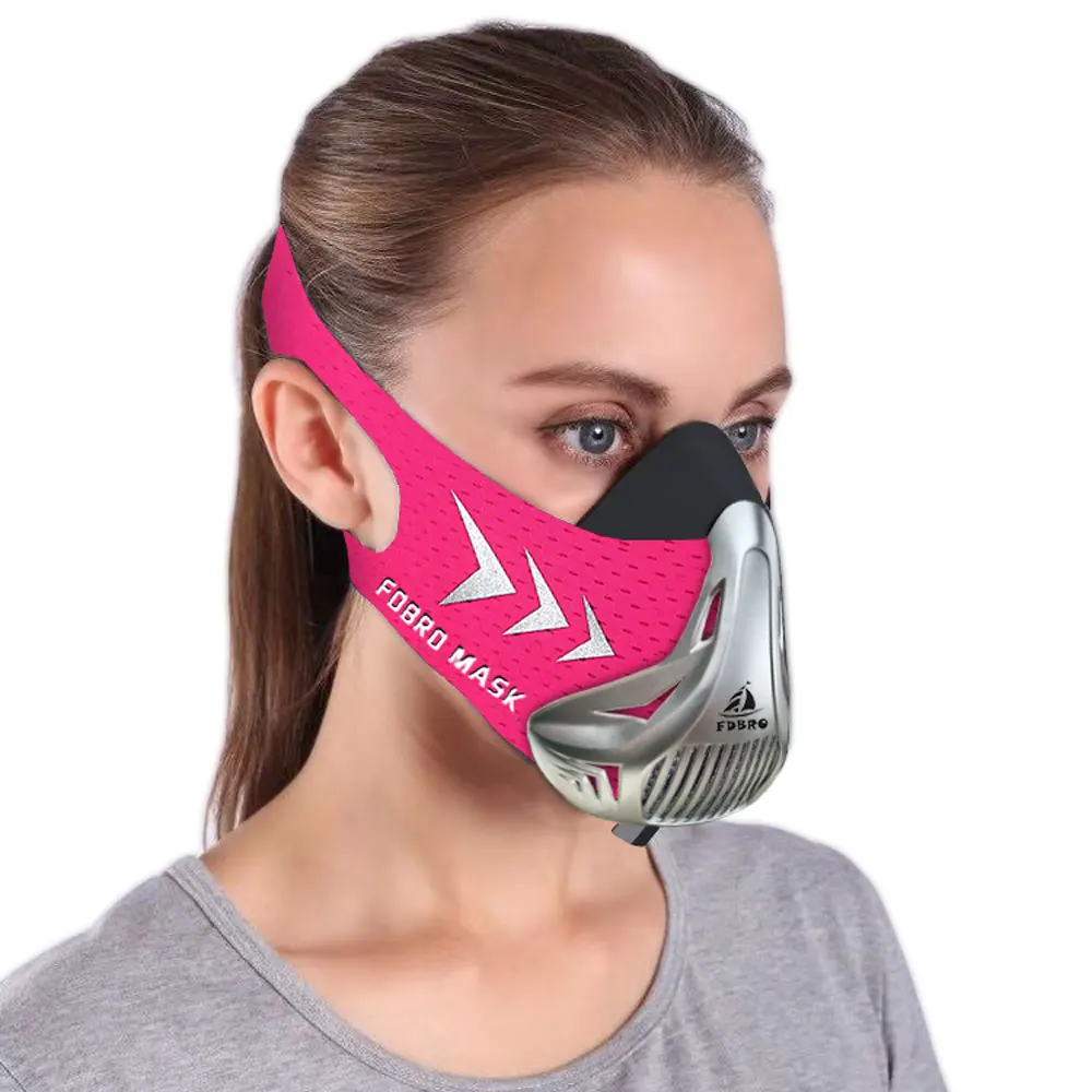 FDBRO Mask for Running Fitness Workout Resistance Elevation Cardio