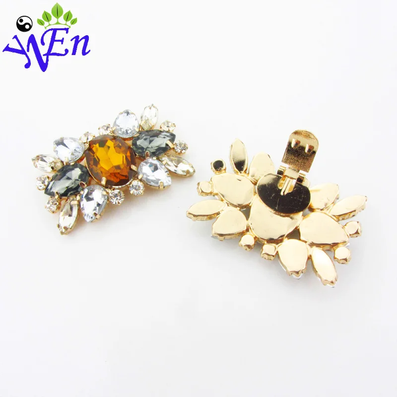 shoes clips decorative shop Shoe accessories shoe clip crystal
