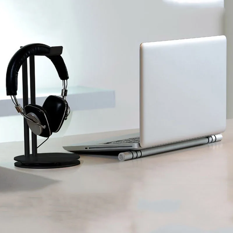 Portable Laptop Stand Cooling Stick Compatible For Macbook Por/Macbook Air Heat Sink Aluminum Notebook Stand Holder Bracket Portable Laptop Stand Cooling Stick Compatible For Macbook Por/Macbook Air Heat Sink Aluminum Notebook Stand Holder Bracket