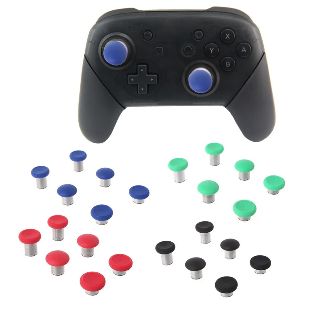 

6Pcs/Set Swap Thumb Analog Sticks Grips Stick D-Pad Bumper Trigger Button Screw Driver Gamepad Replacement for Xbox One Elite Wi