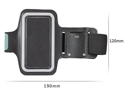 Браслет для бега Спортивная кожаная повязка чехол Ipod nano 4 го 5 ONN RUIZU MP3 MP4 Player лидер
