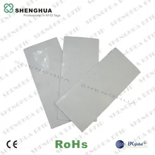 50 шт./лот одноразовые программируемый UHF RFID, Смарт-этикетки Пассивные RFID лобового стекла тегов 110*40 мм для инвентаризации Управление