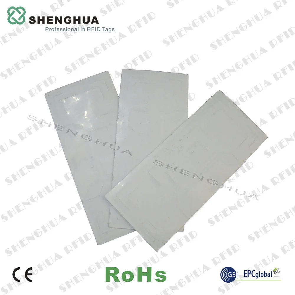 50 pçs/lote Descartável Programável Windshield Etiqueta Inteligente RFID UHF Passiva RFID Tag 110*40mm Para A Gestão de Inventário