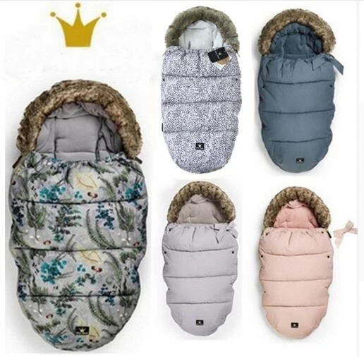 

Baby Sleeping Bag For Newborns Winter Thick Warm Sleep Sacks For Stroller Sleep Bag For Kids Stroller Accessory
