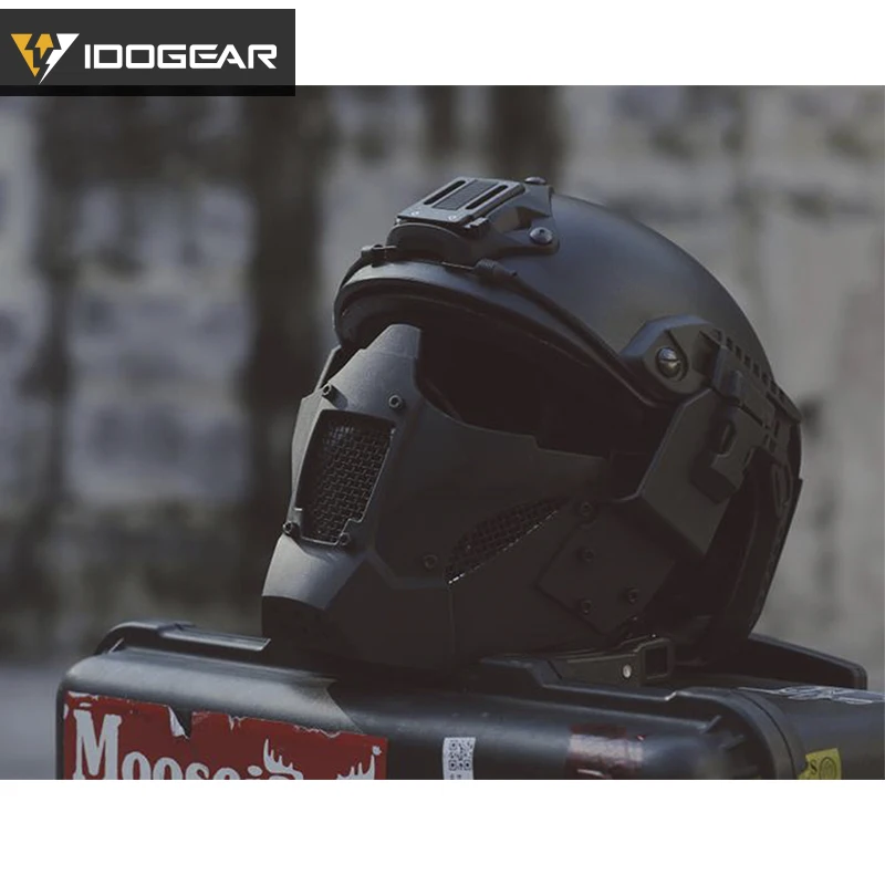 IDOGEAR JAY быстрая маска полулицевая дышащая сетчатая модульная конструкция Быстрый