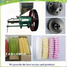 Флушенный рис экструдер для закусок с 7 формочками