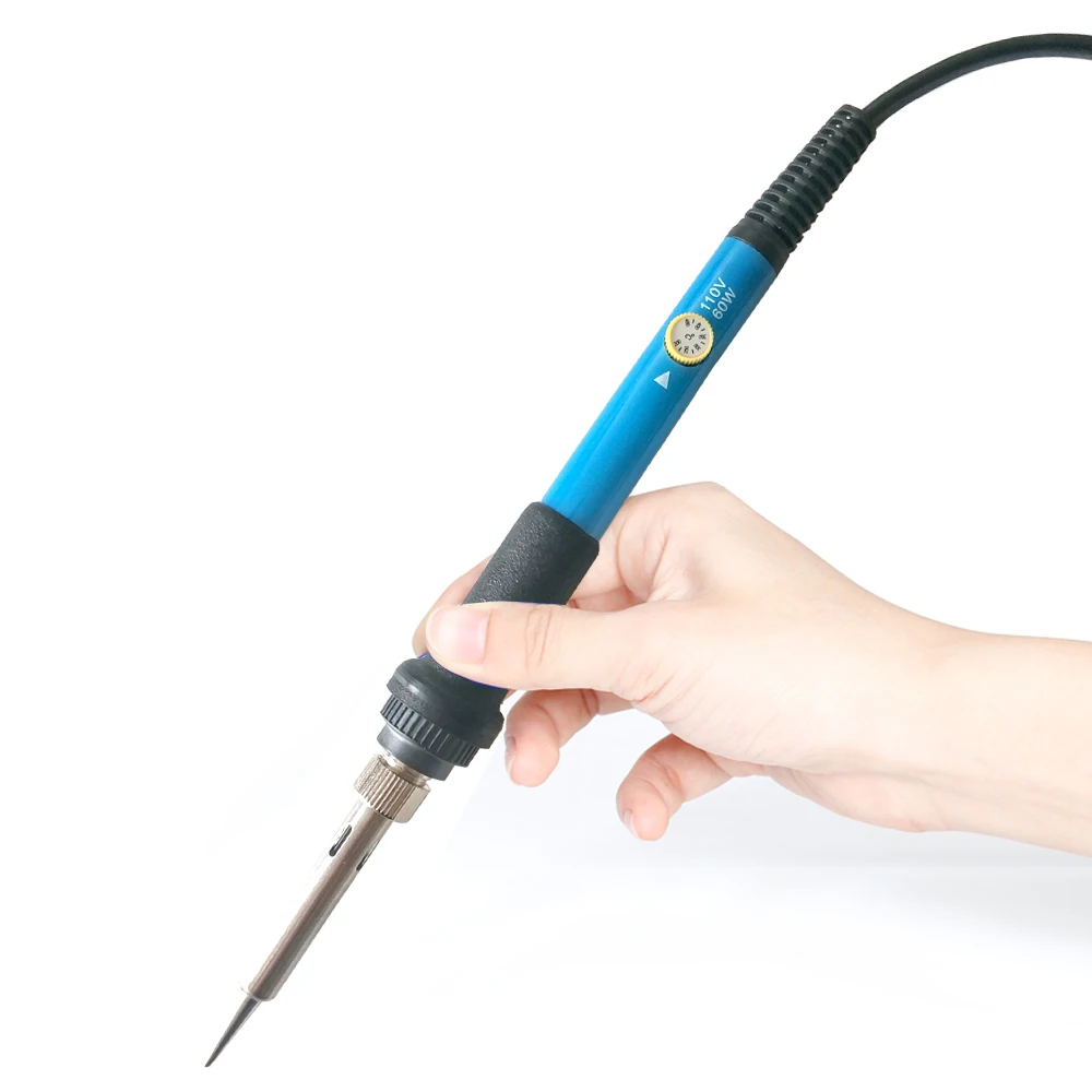 60W Soldering iron Portable adjustable temperature Electric iron Toolkit Suction tin Carving knife phone repair screwdriver tool