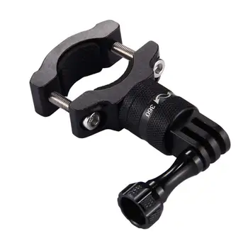 

Top Deals PULUZ 360 Degree Rotation Aluminum Bicycle Bike Handlebar Adapter Mount with Screw for GoPro HERO6/5/4/3+/3/2/1 Sess