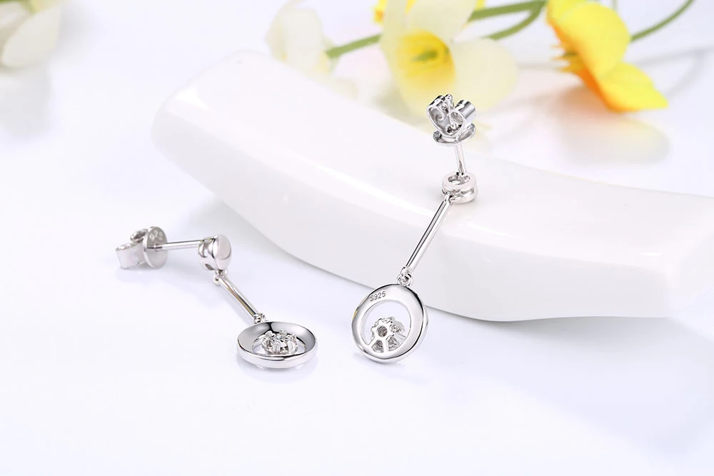 silver diamond earrings (2)