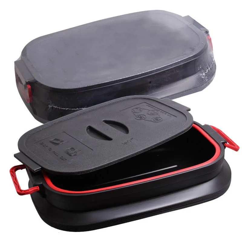 

Water Bucket Retractable Car Trash Can Camping Accessories Outdoor Fishing Bucket 1 PC Multifunctional Portable Car Storage Bin