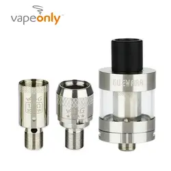 Просвет оригинальный VapeOnly Guevara бак 2,5 мл sub Ом атомайзер с 0.5ohm и 1ohm катушки Топ заполнения Vape Танк 22 мм диаметр