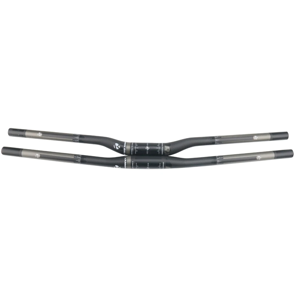 Руль для горного велосипеда RXL SL на руль углеродный Flat/Riser Carbon 3K матовый серый 31
